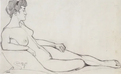 Nudo femminile sdraiato